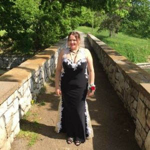 Plus size prom dress